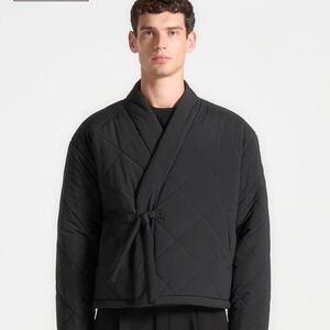 Maniére De Voir Kimono Quilted Jacket